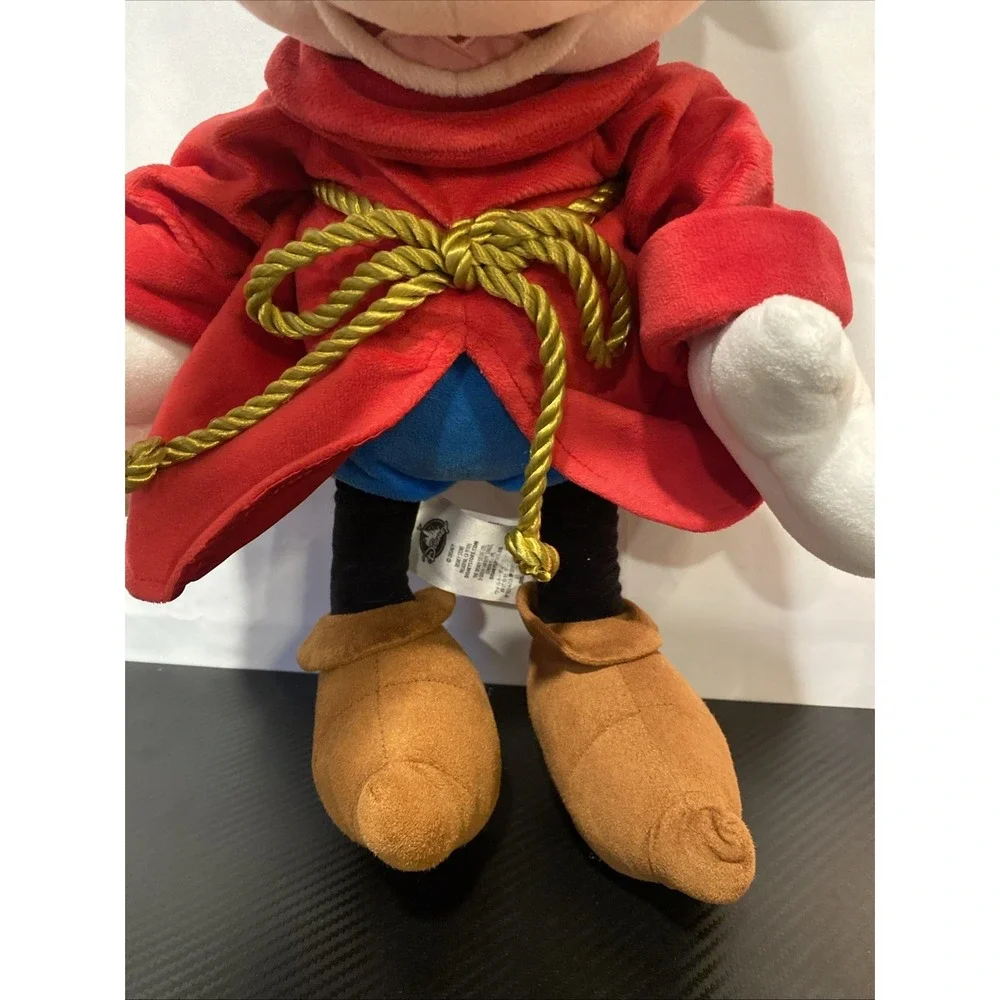 Disney Sorcerer Mickey Mouse Plush Wizard Fantasia Disneyland Walt Disney World.
